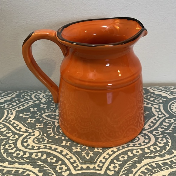 Orange Decorative Jug / Vase - Picture 3 of 10